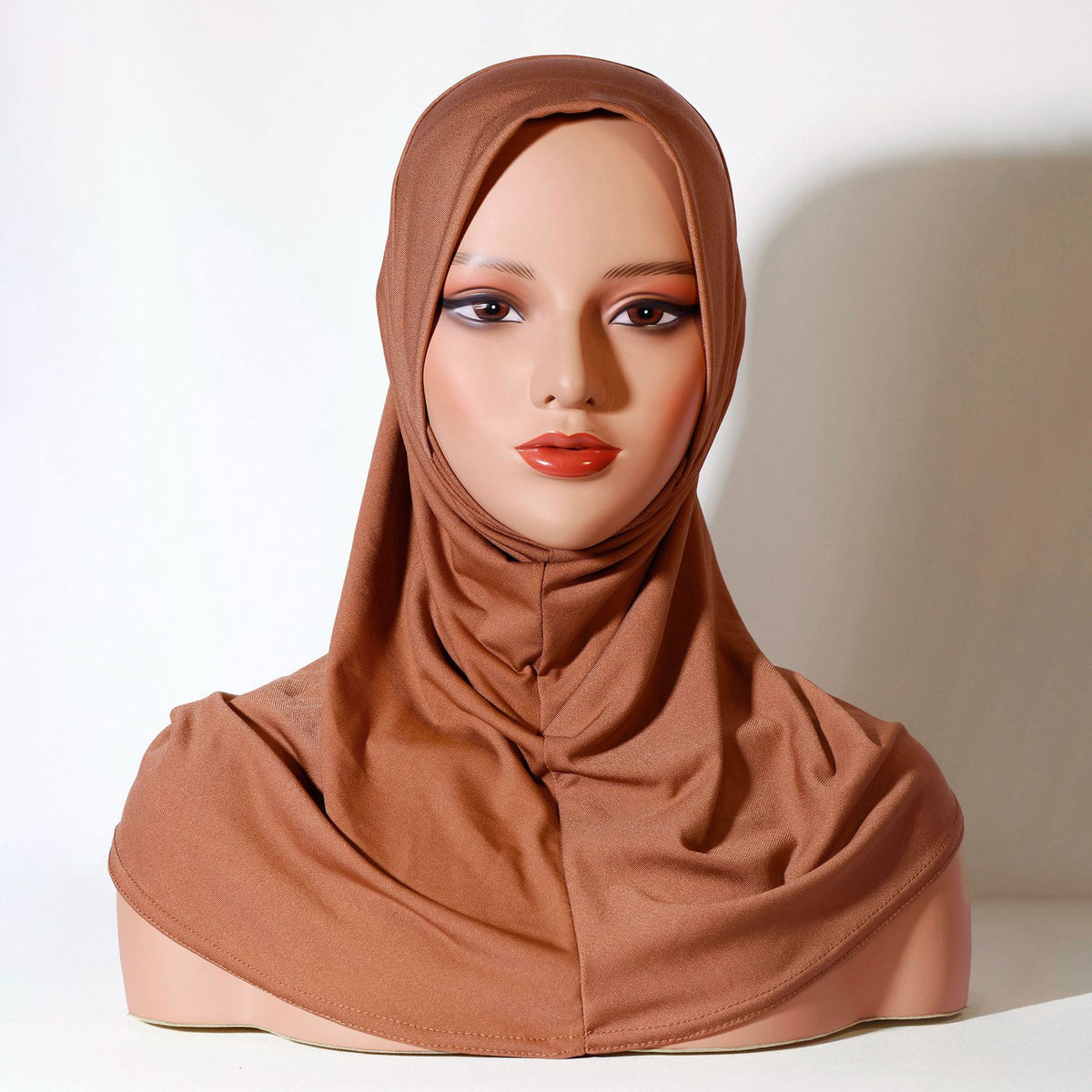 NUR-01 Crystal clear linen loose head cover solid color base hat headscarf - MinYang Fashion Apparel Accessory Manufacturer