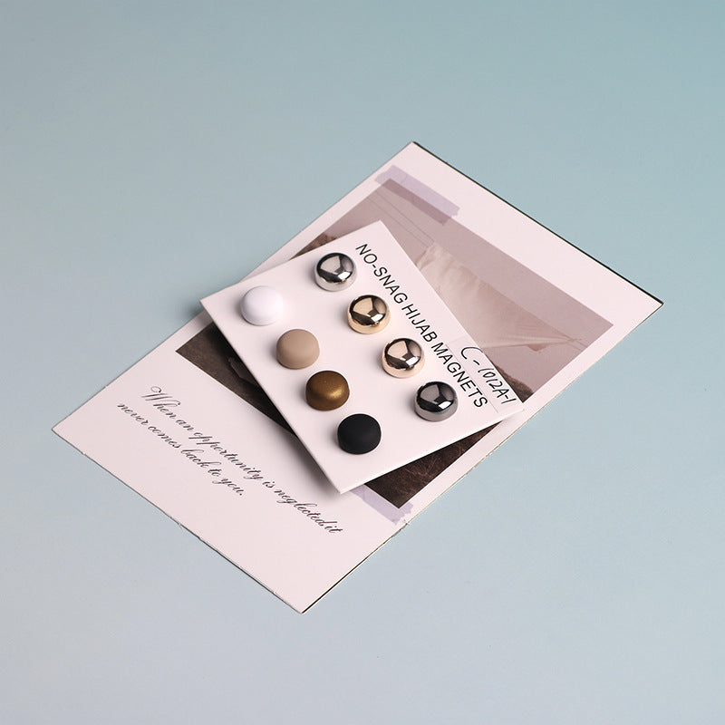 DJ001 Simple jewelry magnetic buckle - MOQ:12