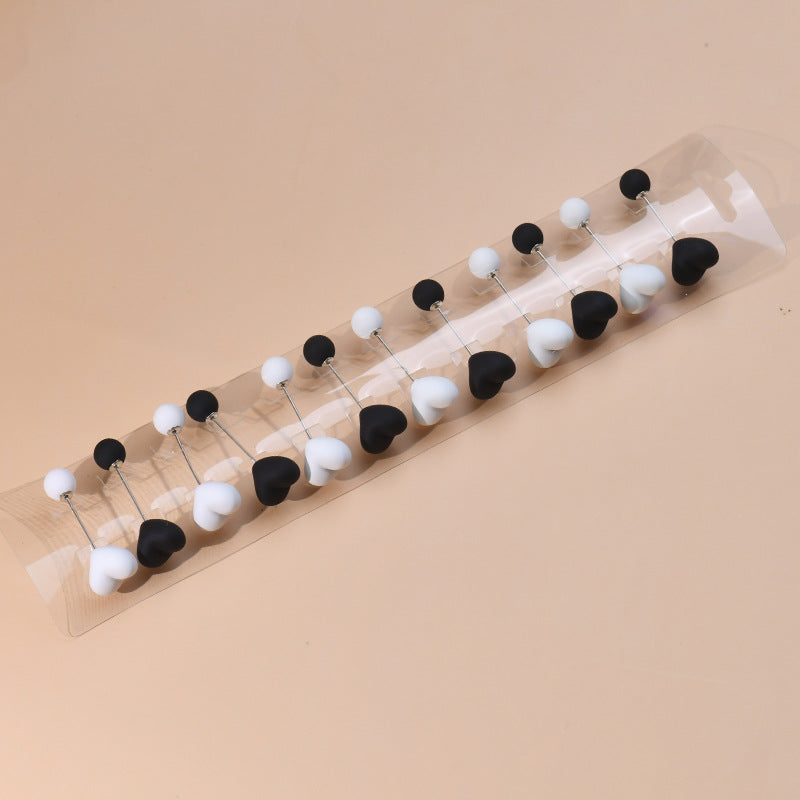 GR632044 Pearl buckle double-ended needle hijab buckle
