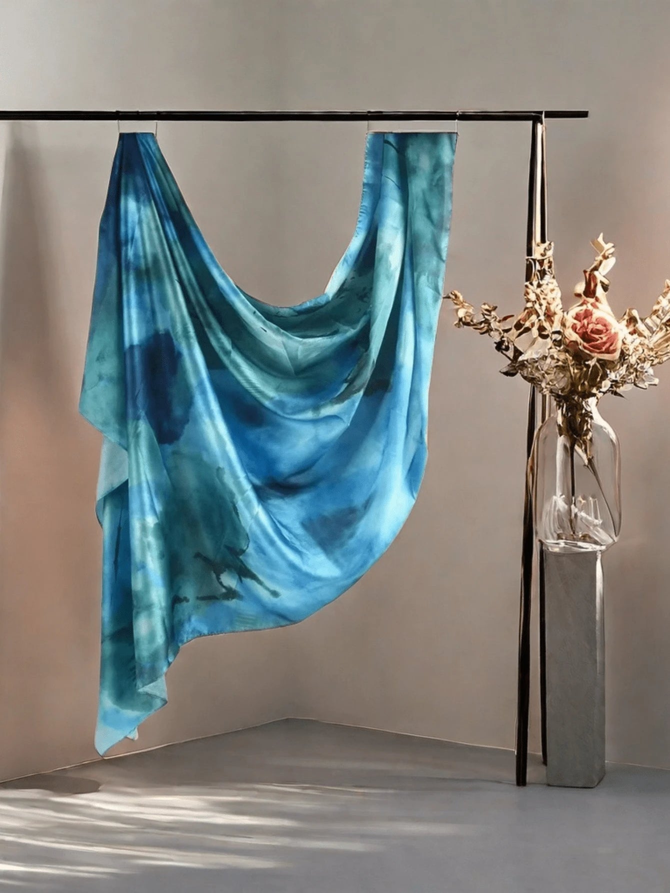 MYM35 Modal trendy tie-dye style scarf/hijab - MinYang Fashion Apparel Accessory Manufacturer
