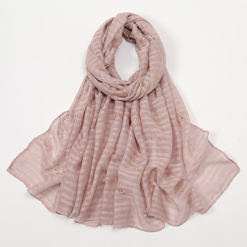 VS784 Popular solid color women's headscarf long scarf - MinYang Fashion Apparel Accessory Manufacturer
