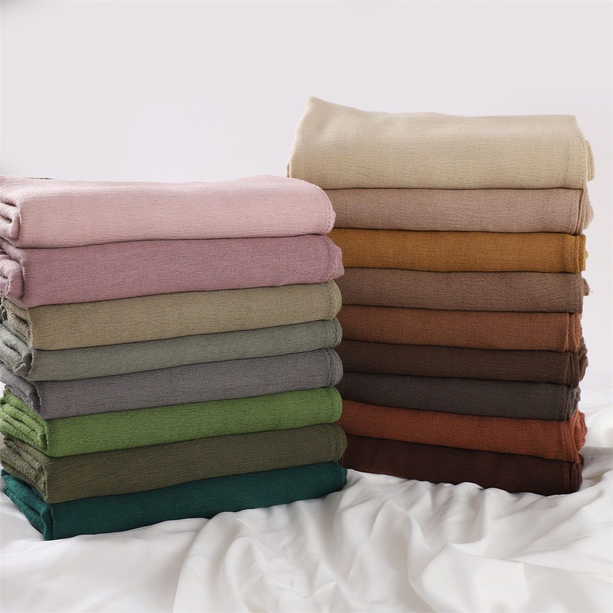 YZ201 Solid Color Shawl Scarf - Elegant Modal Wrap for All Occasions