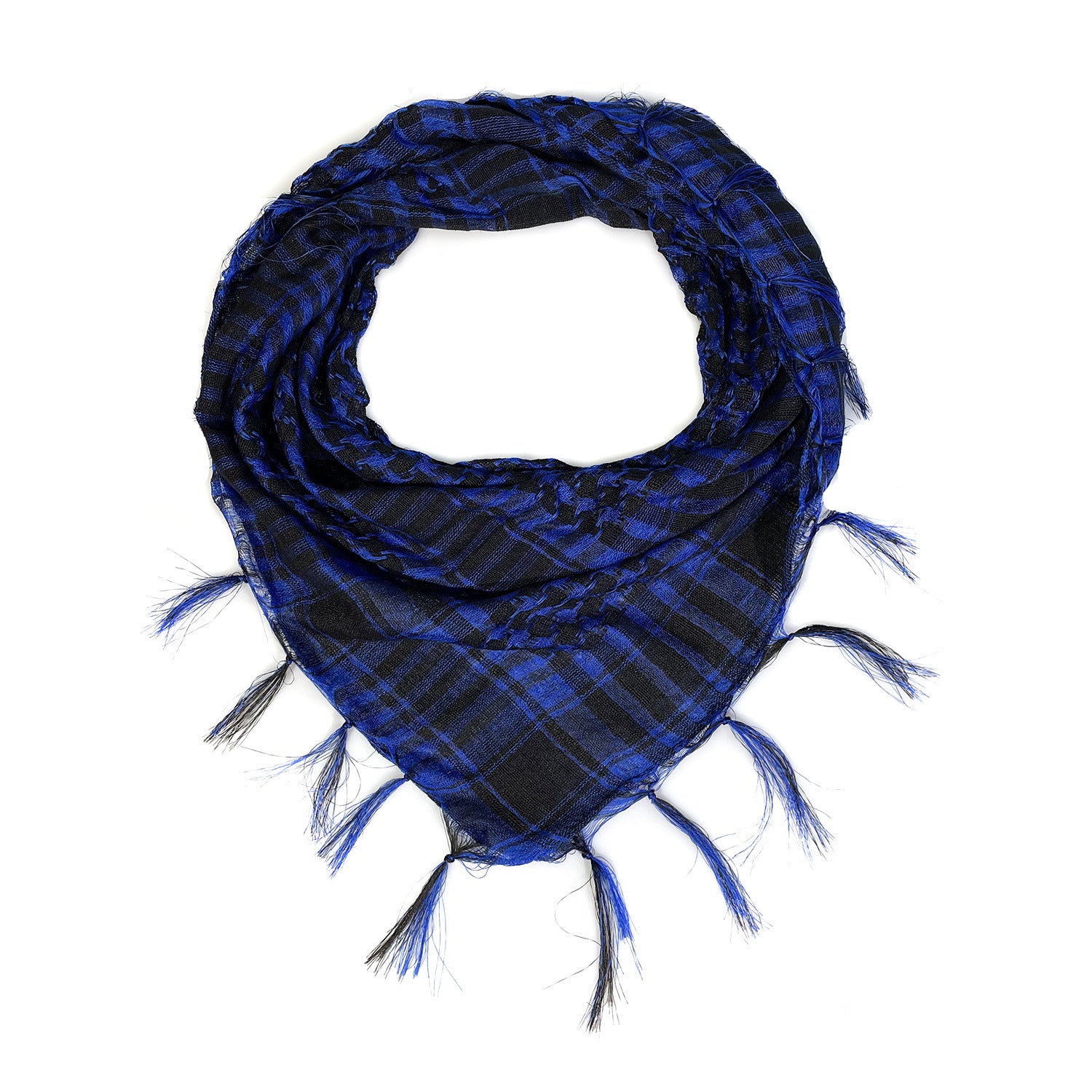 XA001 98*98cm Web Silk Houndstooth Square Scarf