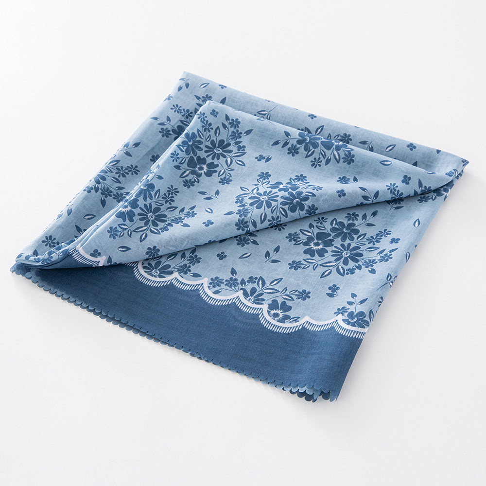 WJA280 Lace Bali Print High Quality Sun Protection Headscarf Indonesian Headscarf Scarf