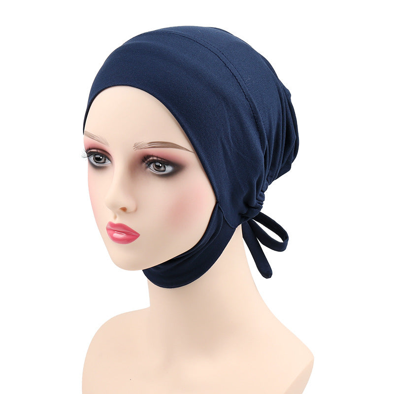 DZM-14 Sombrero pequeño de color sólido de moda, estilo étnico
