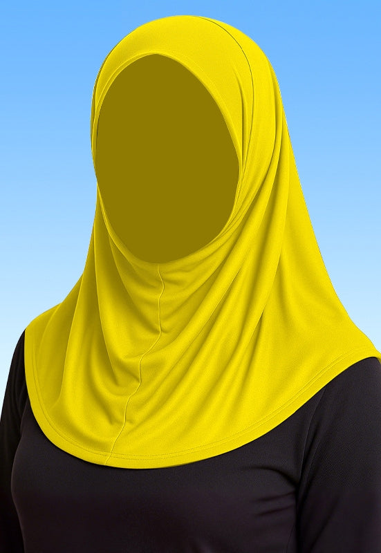 GT002 Solid color high elastic hijab cap