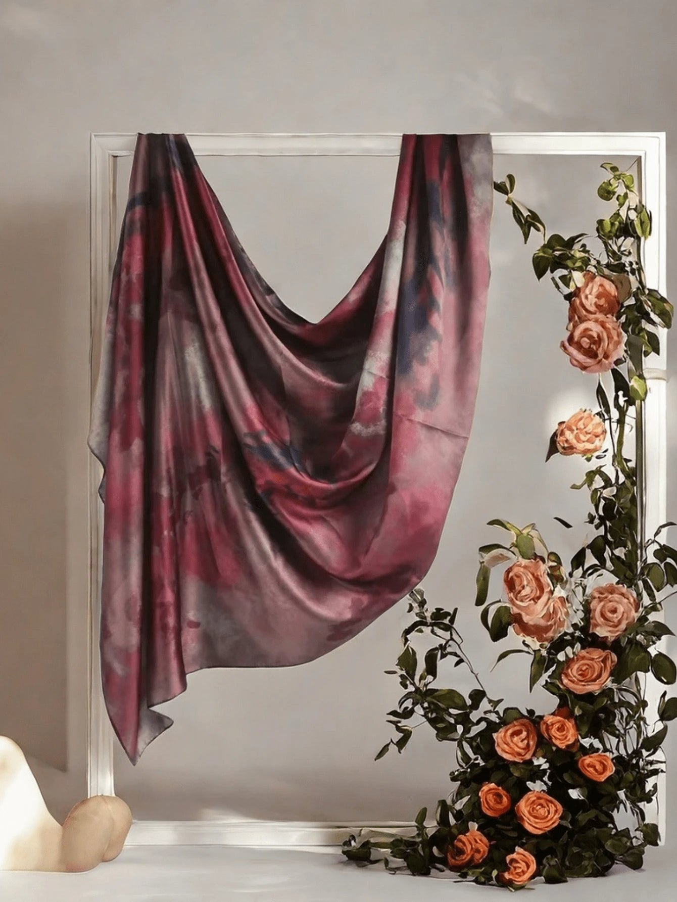 MYM35 Modal trendy tie-dye style scarf/hijab - MinYang Fashion Apparel Accessory Manufacturer