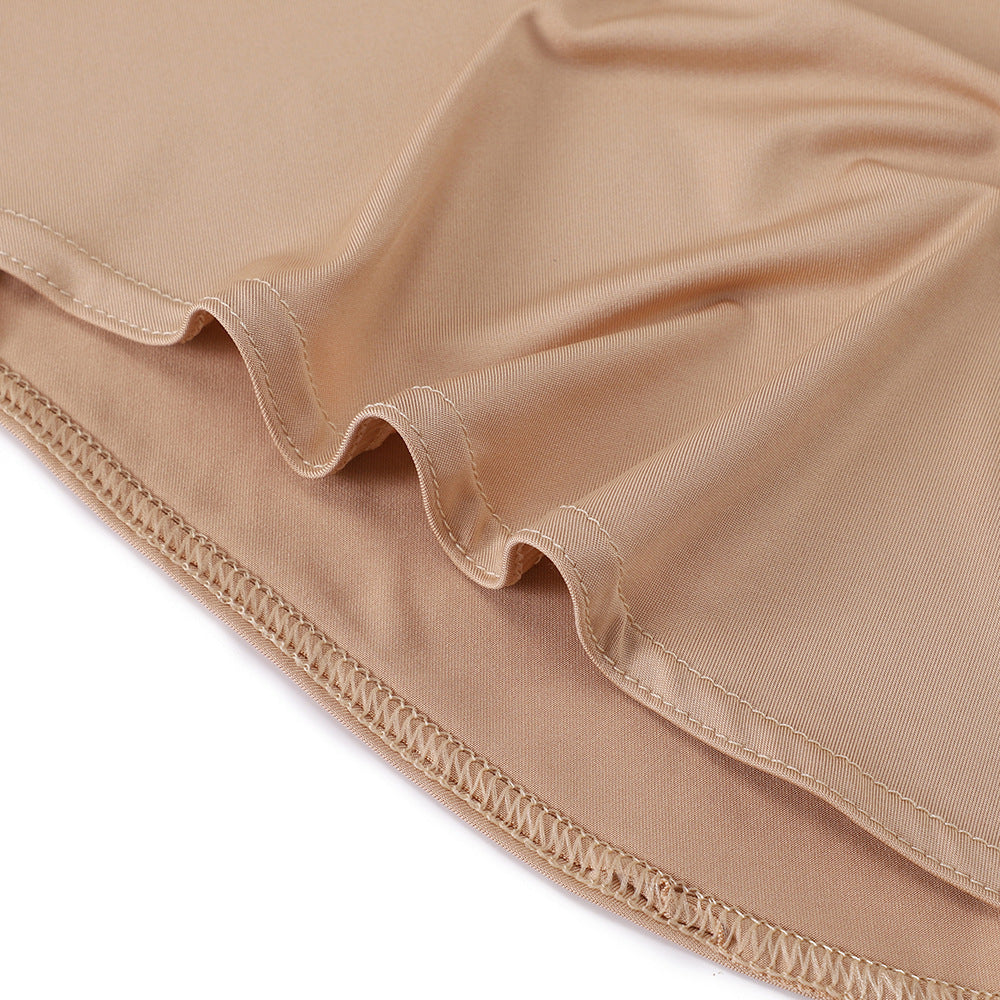 MSL305 Plain Chin-Covering Convenient Hijab Undercap