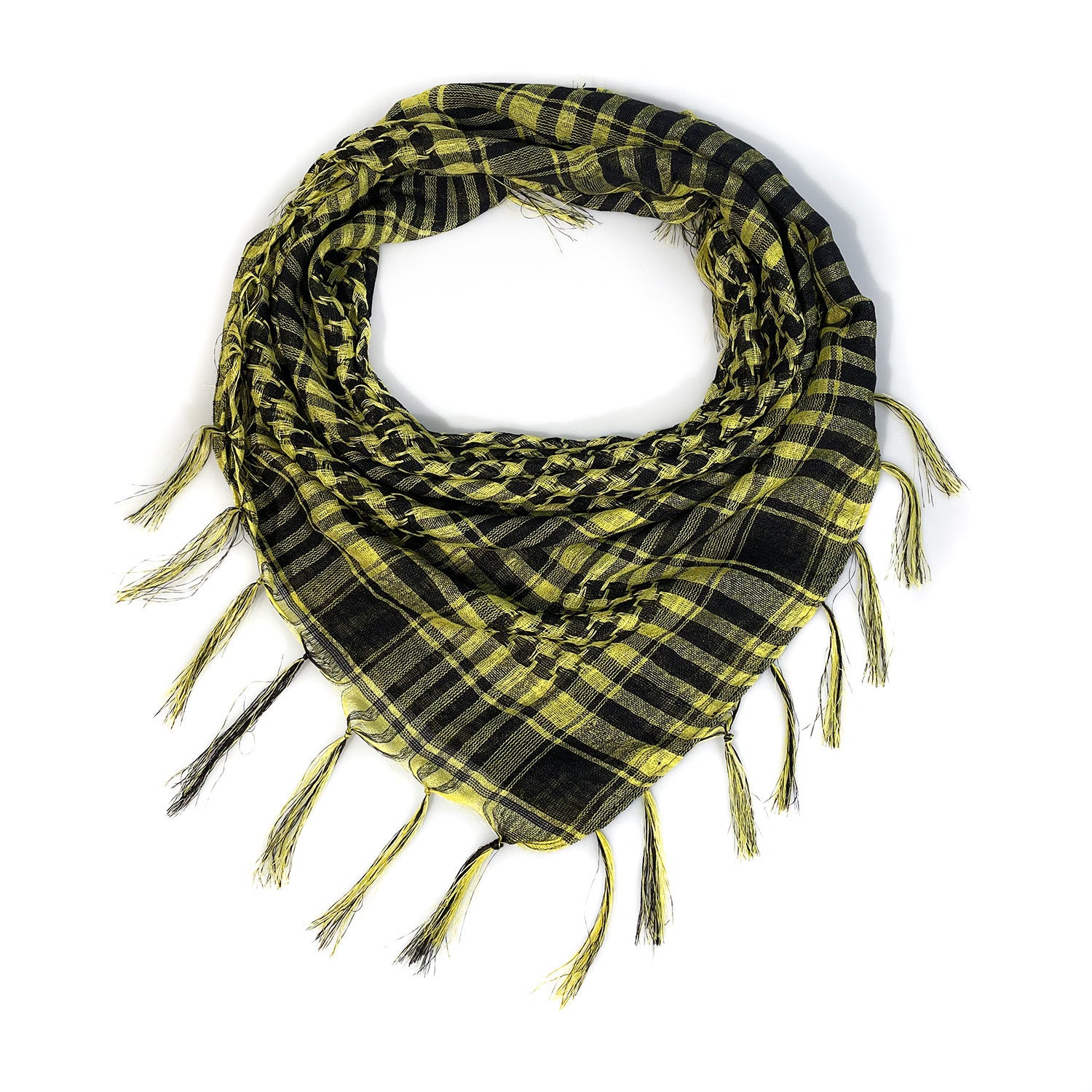 XA001 98*98cm Web Silk Houndstooth Square Scarf