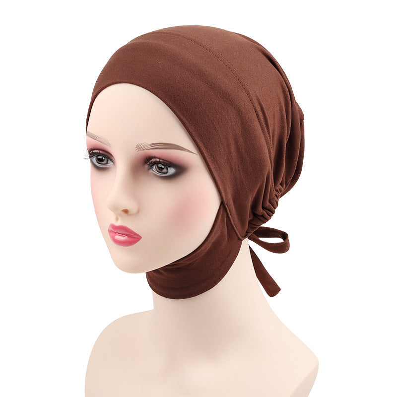 DZM-14 Sombrero pequeño de color sólido de moda, estilo étnico
