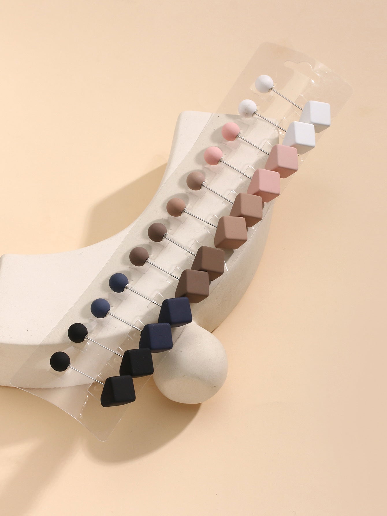 GR632044 Pearl buckle double-ended needle hijab buckle