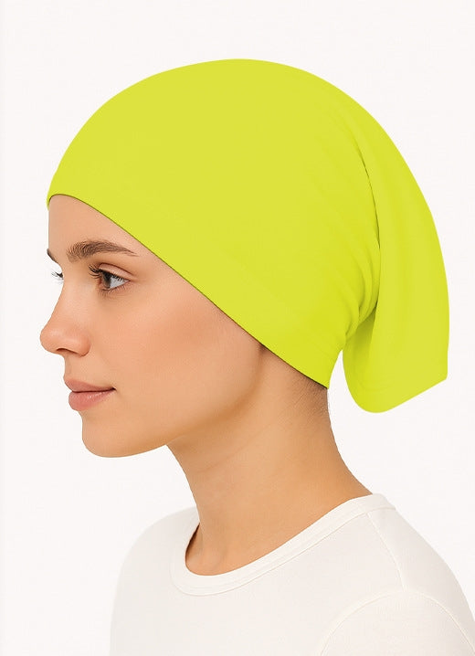 GT004 Summer personality ice silk hijab cap