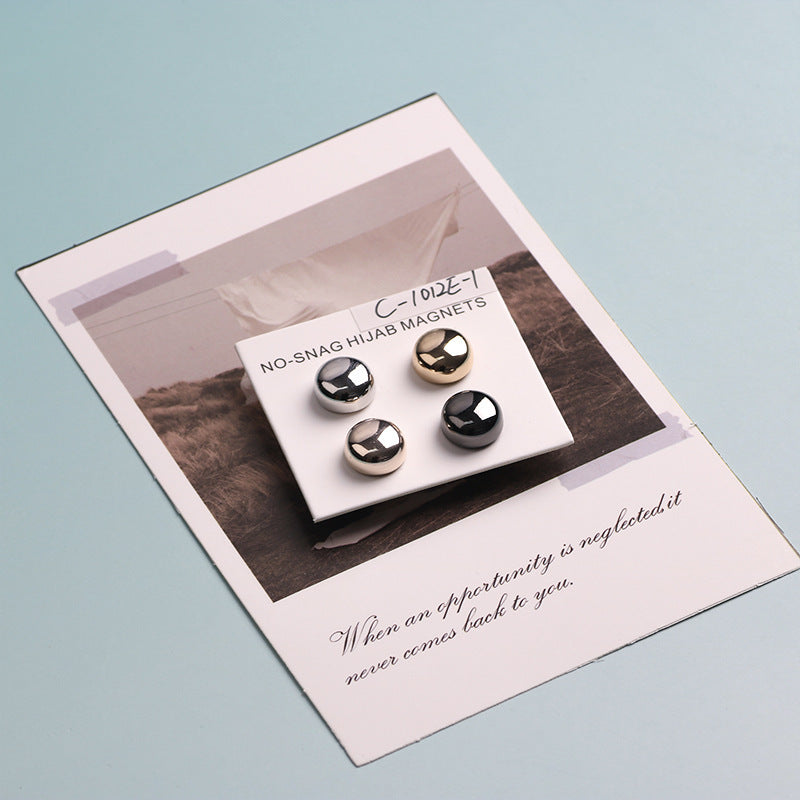 DJ001 Simple jewelry magnetic buckle - MOQ:12