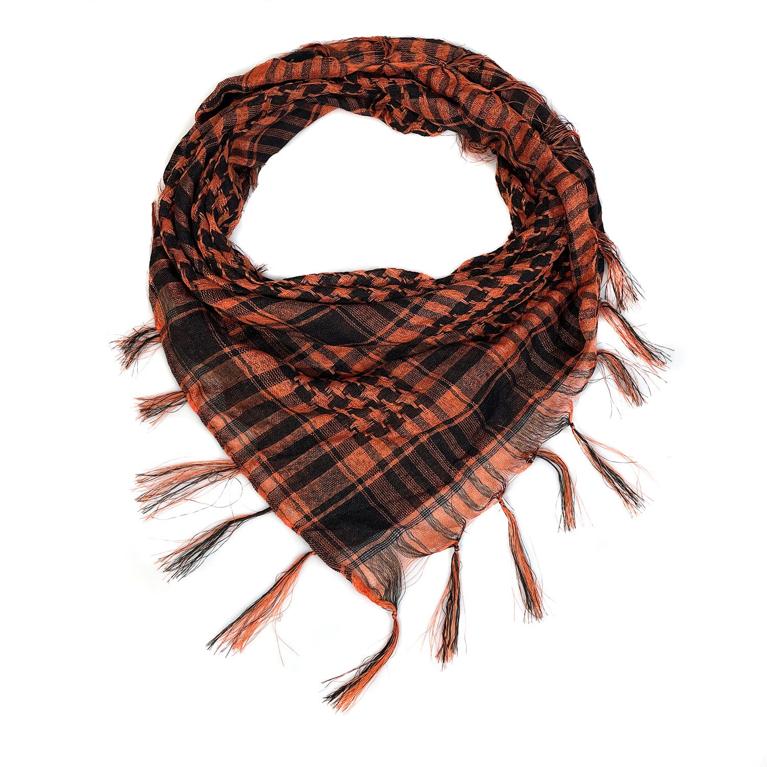 XA001 98*98cm Web Silk Houndstooth Square Scarf