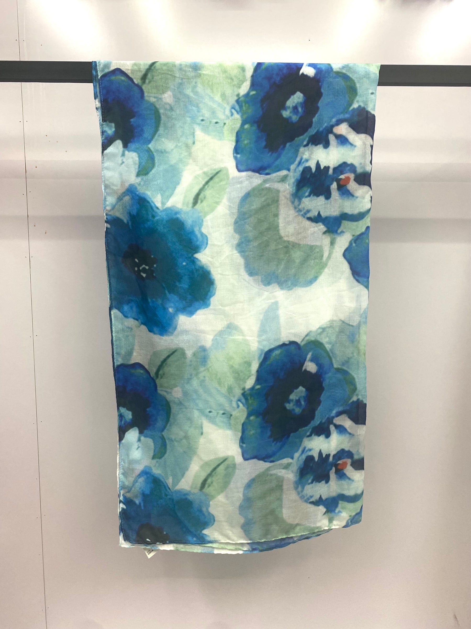 MYB007 Printed polyester-cotton hijab