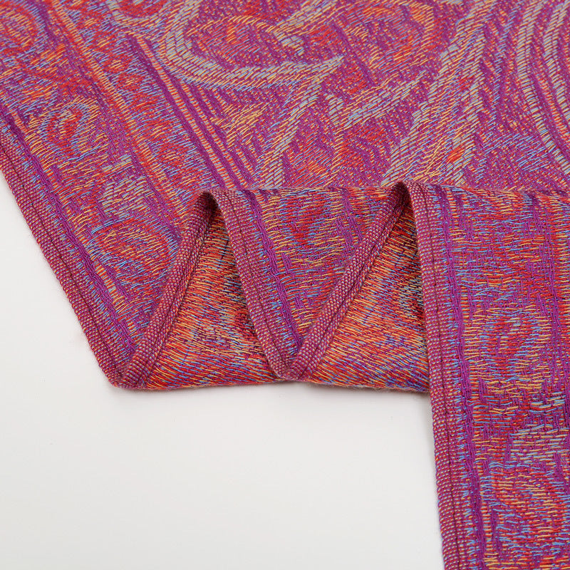MY13 Cashmere shawl tassel scarf - MinYang Fashion Apparel Accessory Manufacturer