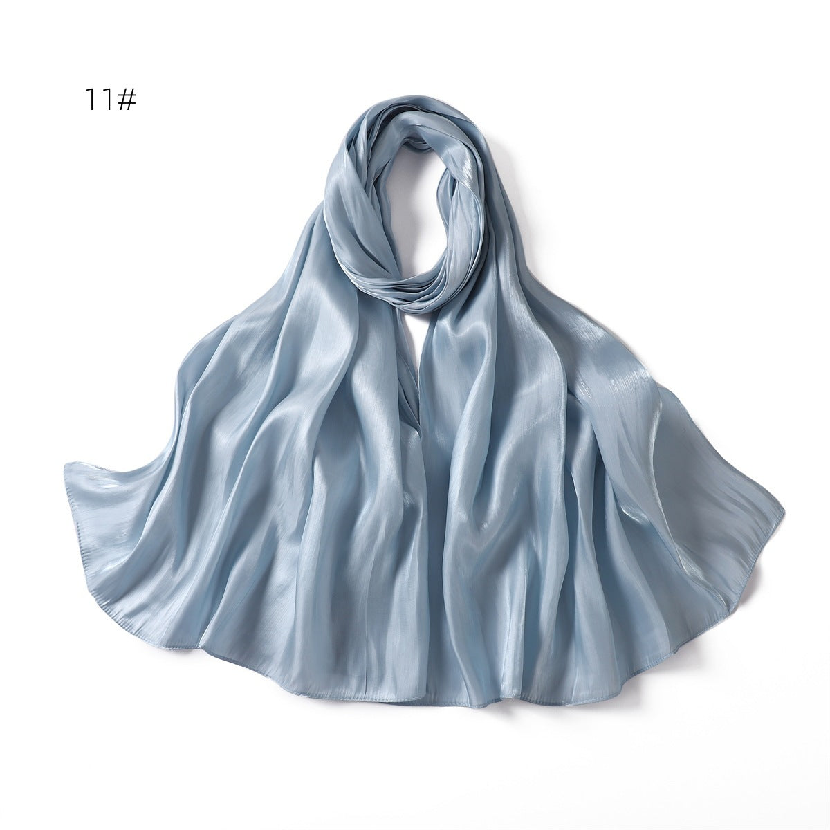 YZ206 Spring and summer new thin soft shiny silk shawl scarf