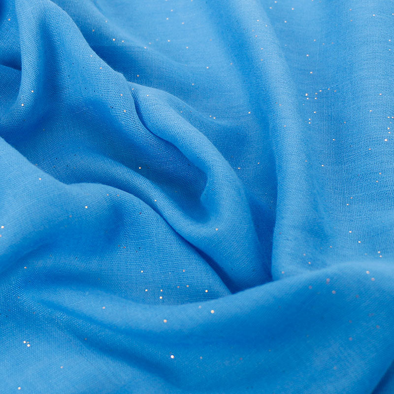 VS119 Gold plated voile plain hijab