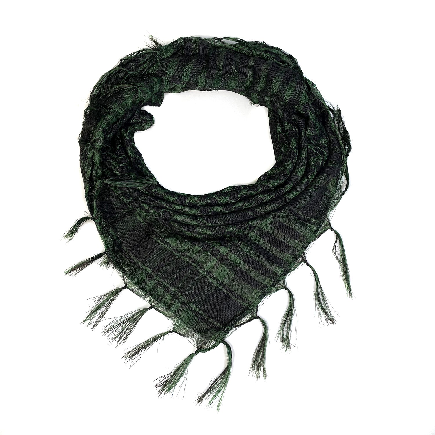 XA001 98*98cm Web Silk Houndstooth Square Scarf