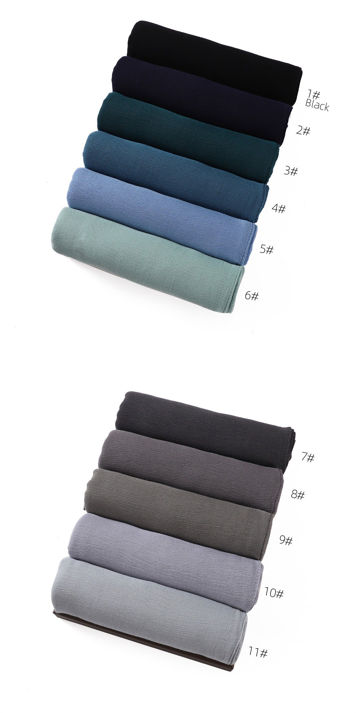 YZ201 Solid Color Shawl Scarf - Elegant Modal Wrap for All Occasions