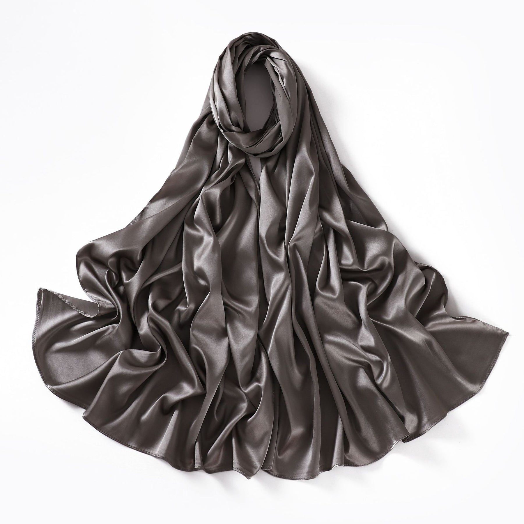 A37 imitation silk satin long multi-purpose scarf - MinYang Fashion Apparel Accessory Manufacturer