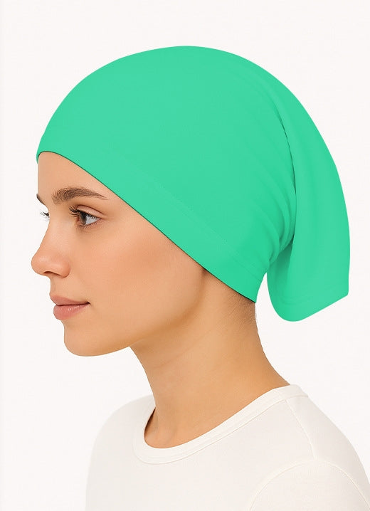 GT004 Summer personality ice silk hijab cap