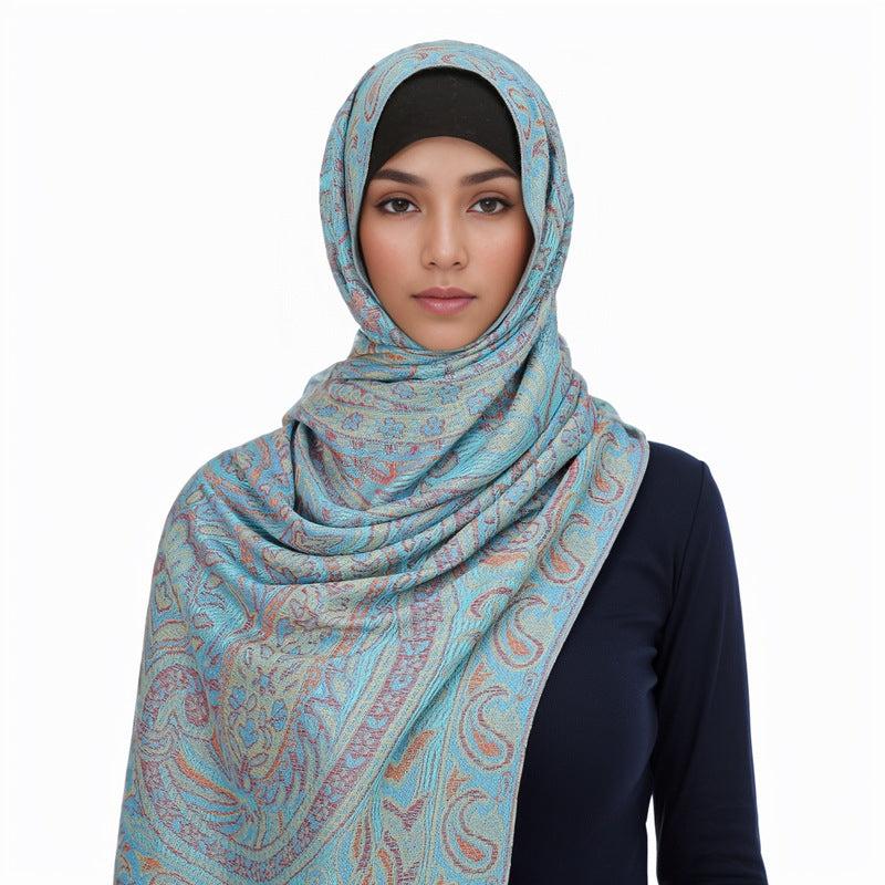 MY13 Cashmere shawl tassel scarf - MinYang Fashion Apparel Accessory Manufacturer
