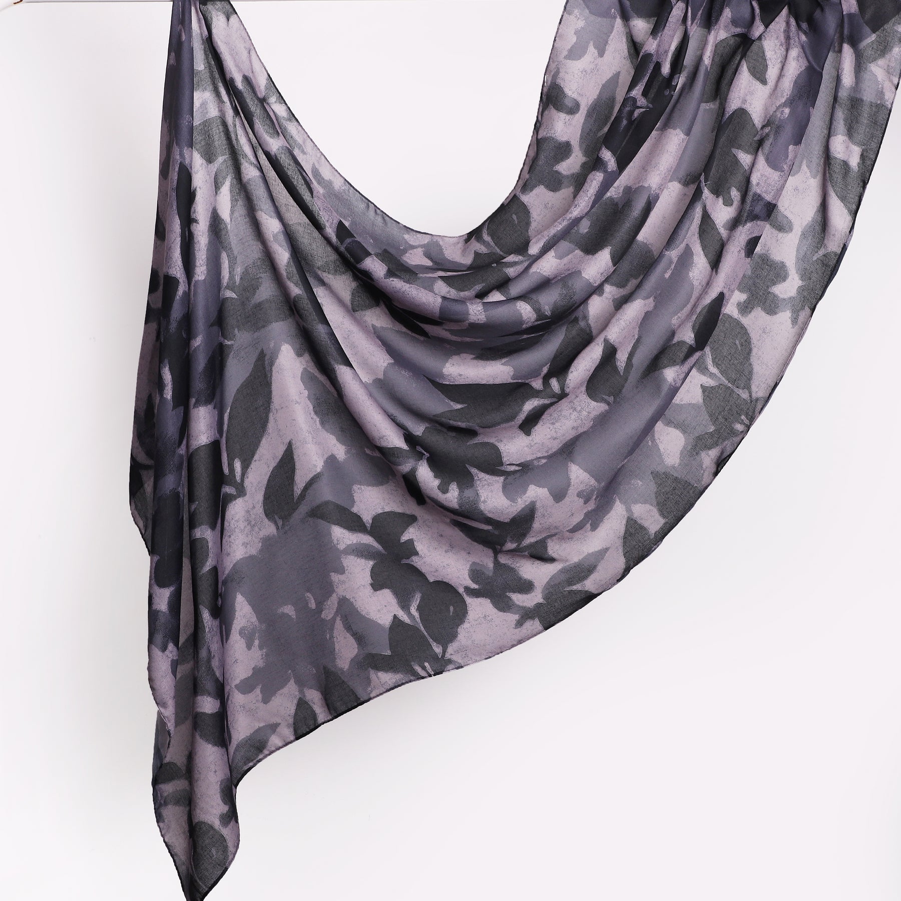 MYS003 Printed silk hijab