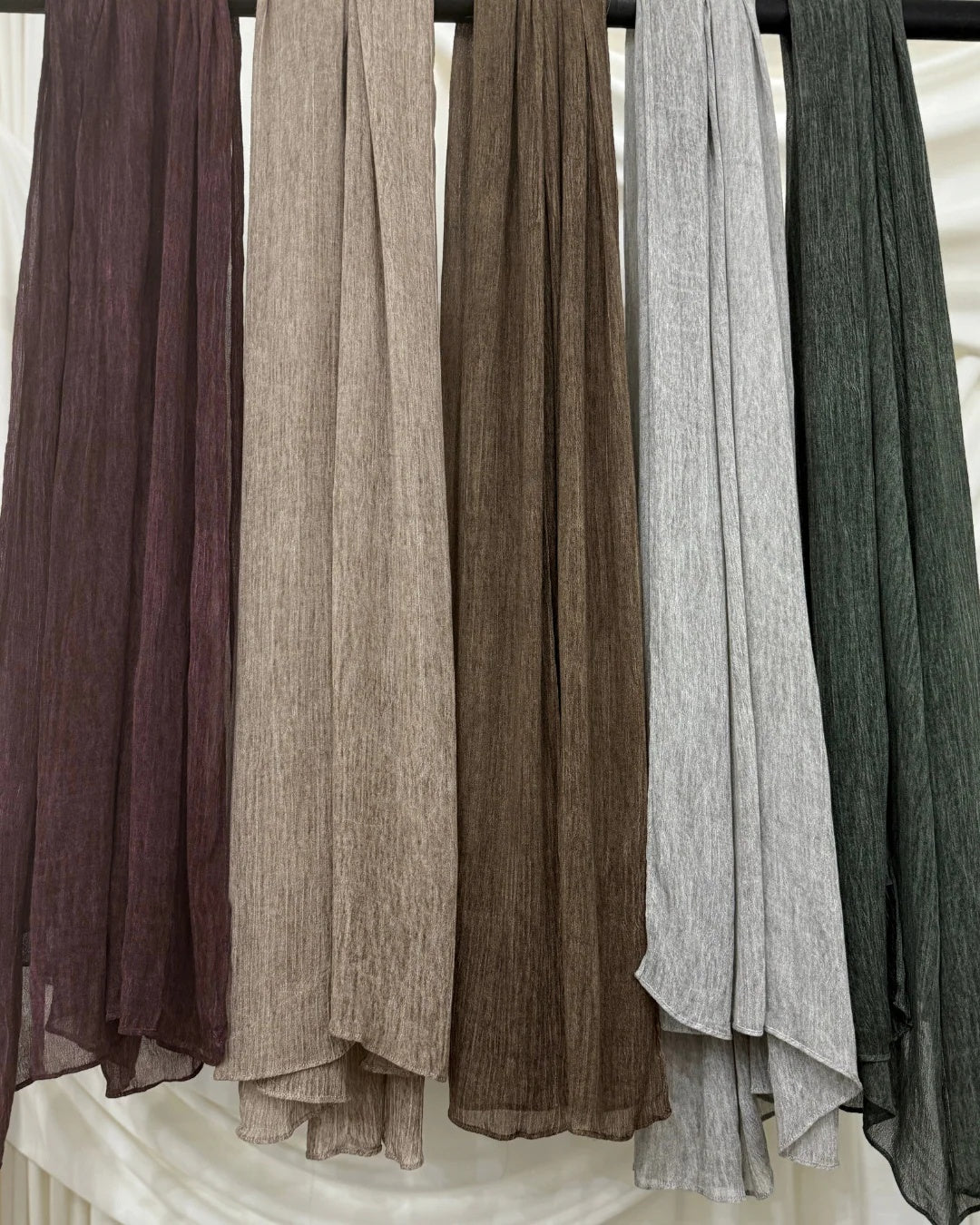 MYZ002 Textured rayon hijab