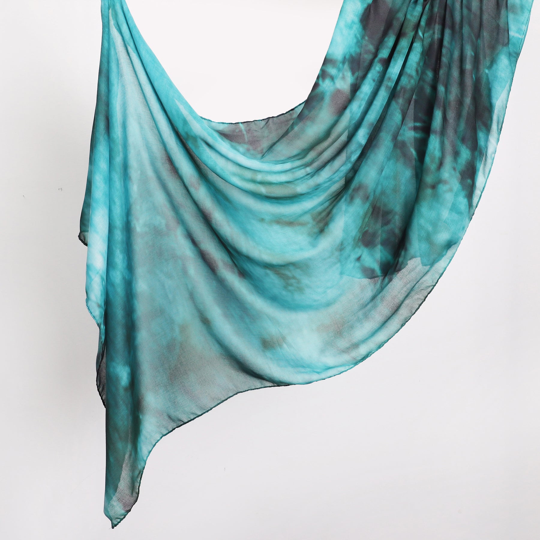 MYS003 Printed silk hijab