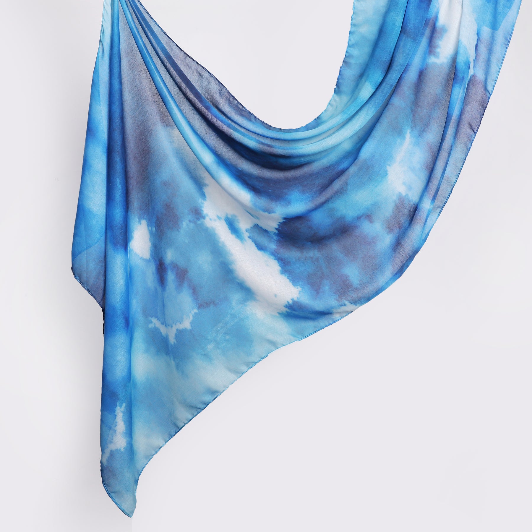 MYS003 Printed silk hijab