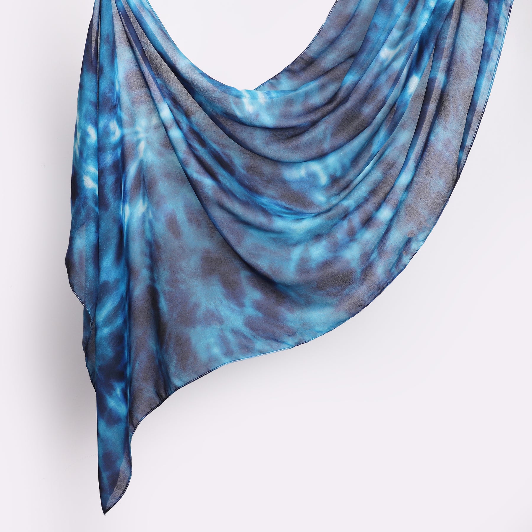 MYS003 Printed silk hijab