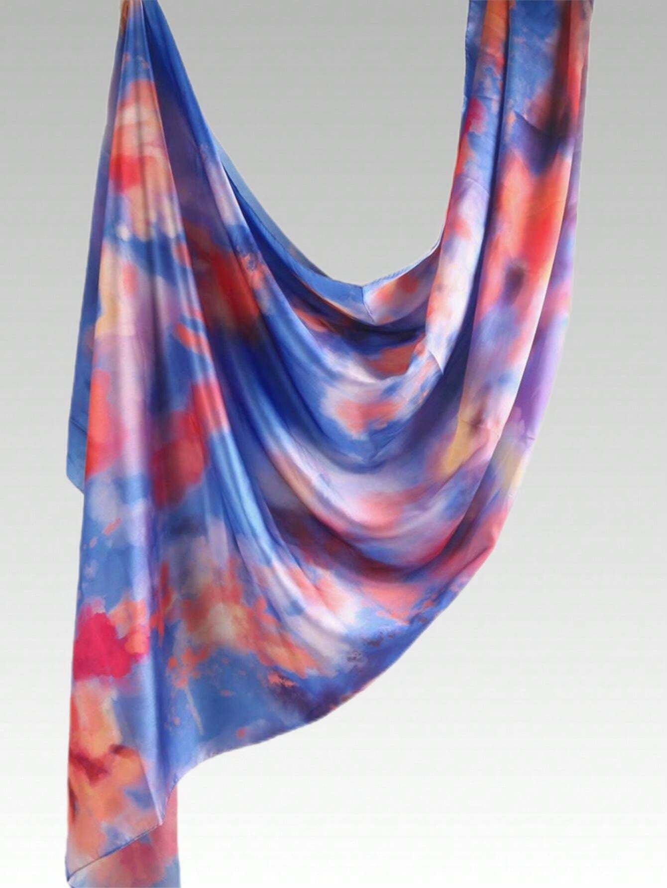 MYM35 Modal trendy tie-dye style scarf/hijab - MinYang Fashion Apparel Accessory Manufacturer