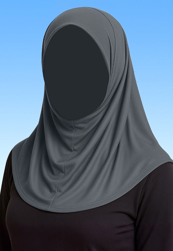 GT002 Solid color high elastic hijab cap