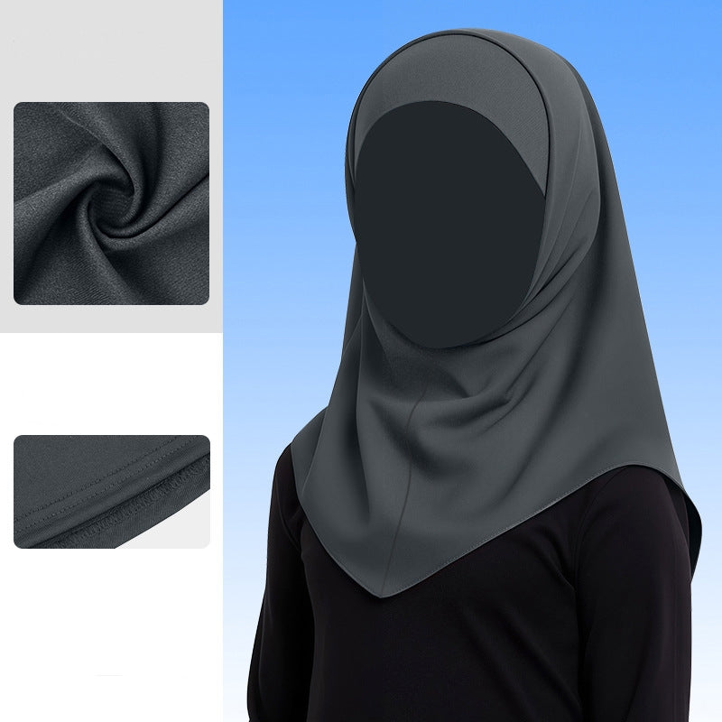 GT001 Sunshade thin ice silk children's hood cap