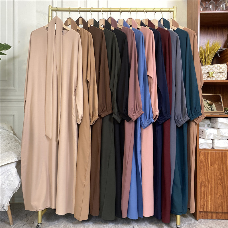 6673 abaya musulmana simple