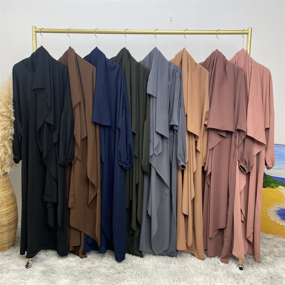 6675 abaya musulmana simple
