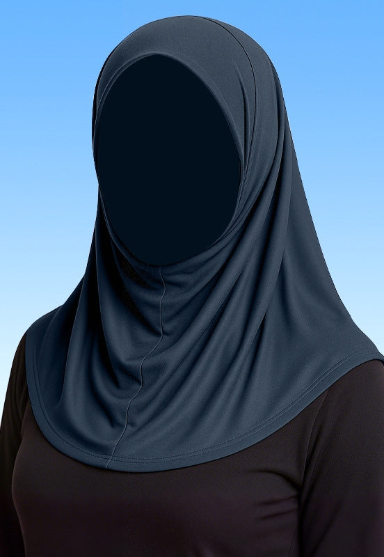 GT002 Solid color high elastic hijab cap