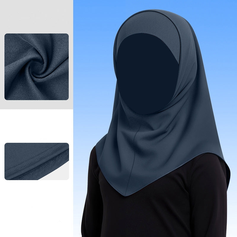 GT001 Sunshade thin ice silk children's hood cap