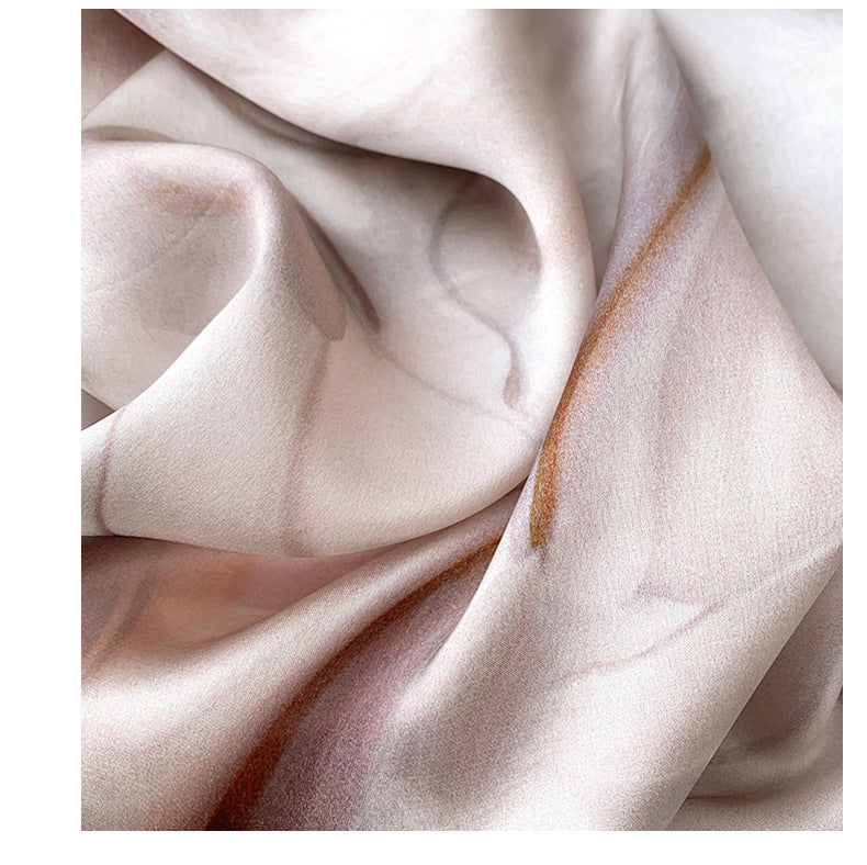 53 Silk Square Scarf 53*53cm Printed ribbon scarf