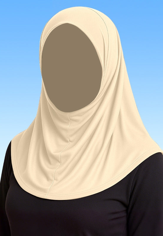 GT002 Solid color high elastic hijab cap