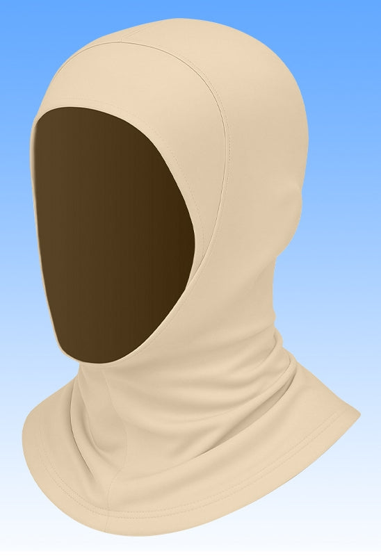 GT003 Solid color high elastic thin ice silk hijab cap