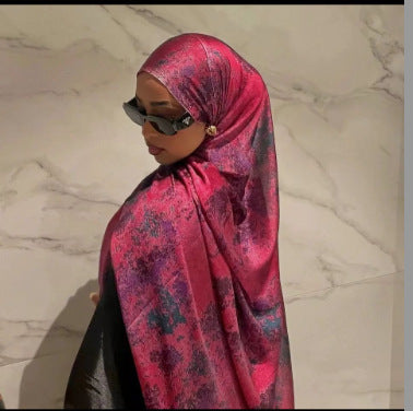 MY064 Hijab -Colorful Dream hijab/tudung printed scarf - MinYang Fashion Apparel Accessory Manufacturer