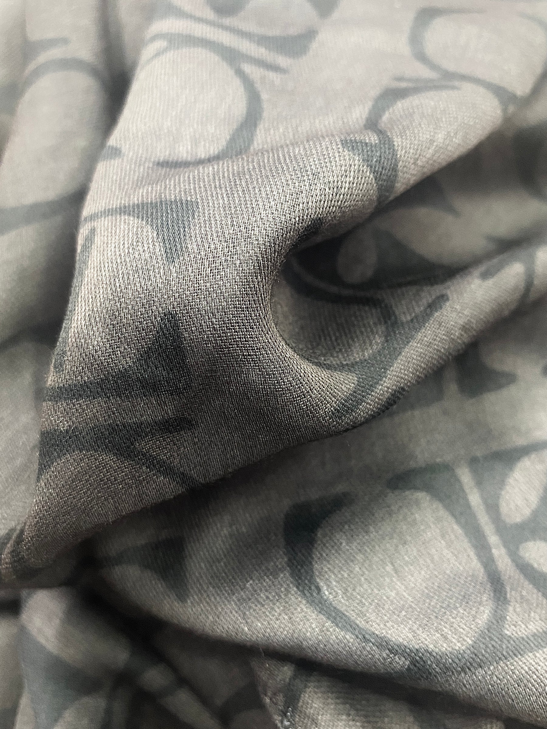 MYB007 Printed polyester-cotton hijab