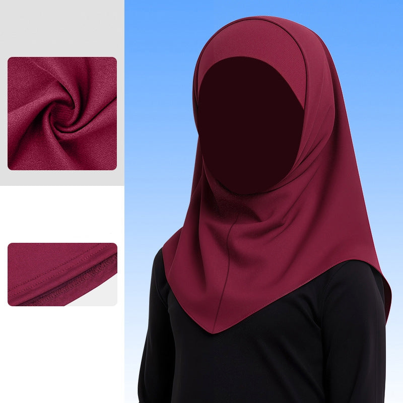 GT001 Sunshade thin ice silk children's hood cap
