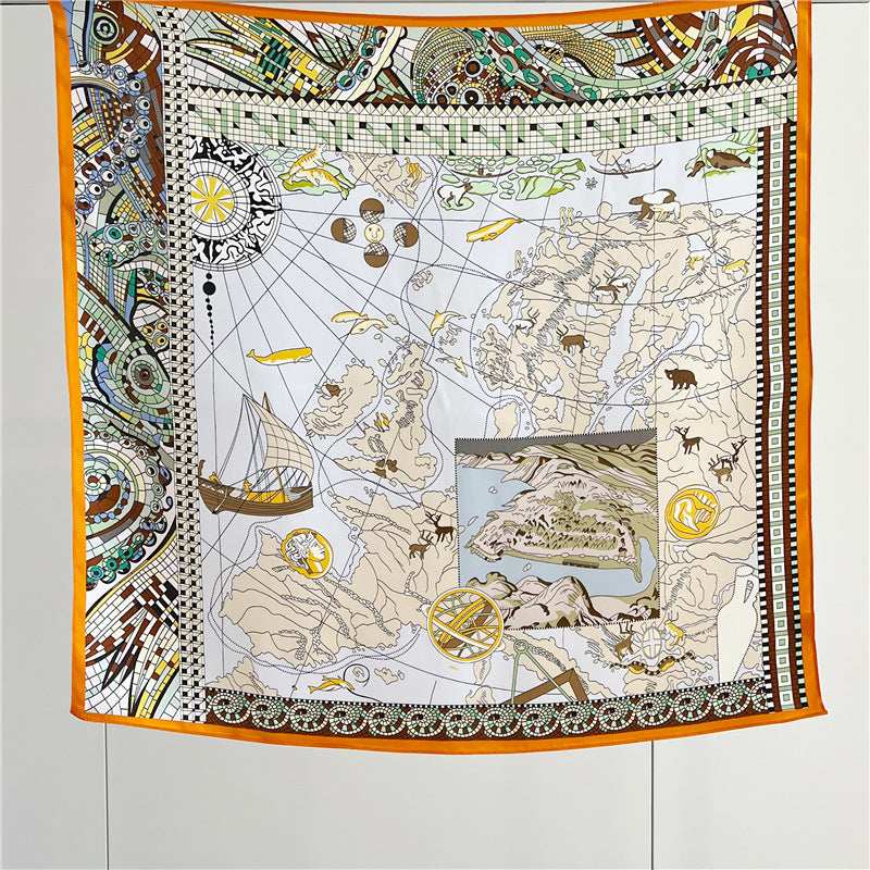 65*65 Mulberry silk scarf - MinYang Fashion Apparel Accessory Manufacturer