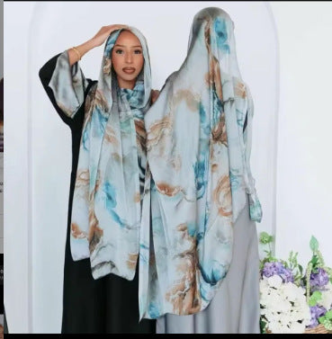 MY064 Hijab -Colorful Dream hijab/tudung printed scarf - MinYang Fashion Apparel Accessory Manufacturer