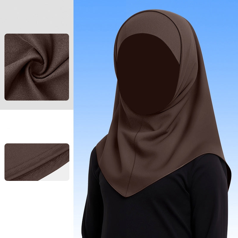 GT001 Sunshade thin ice silk children's hood cap