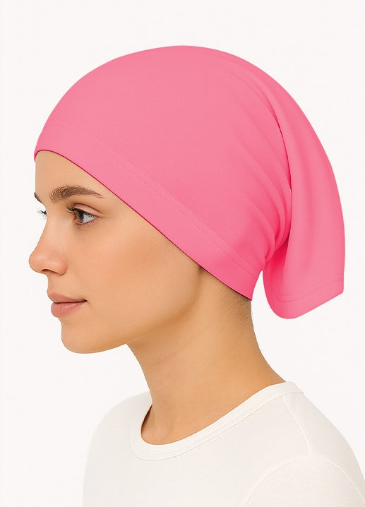 GT004 Summer personality ice silk hijab cap
