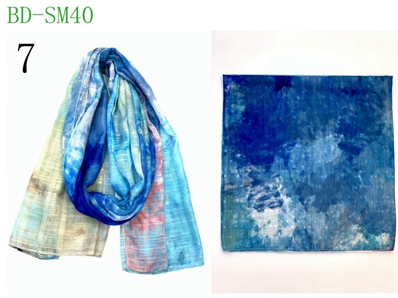 MYP044 Beach floral fashion printed scarf
